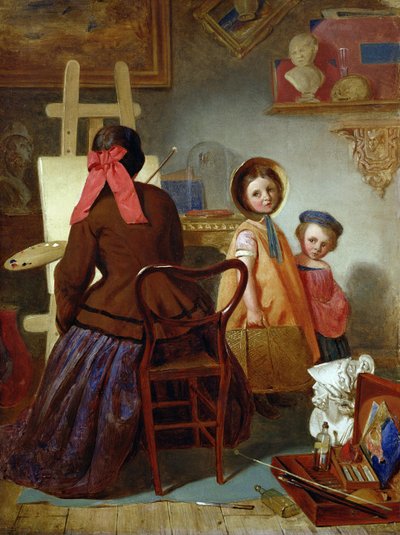 Im Atelier des Künstlers von Thomas Myles